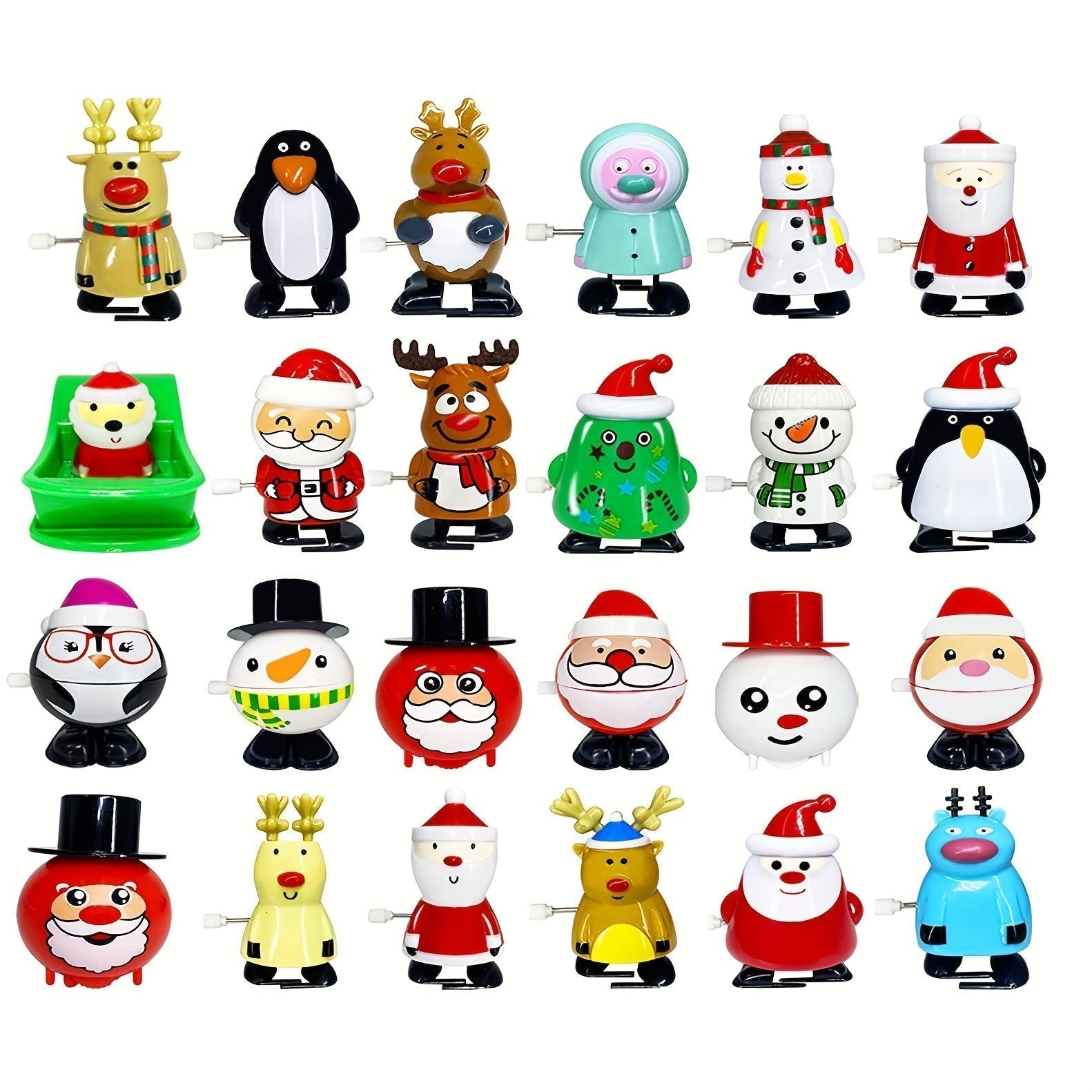Festive Joy - Playful Mini Christmas Toy 5-Piece Set