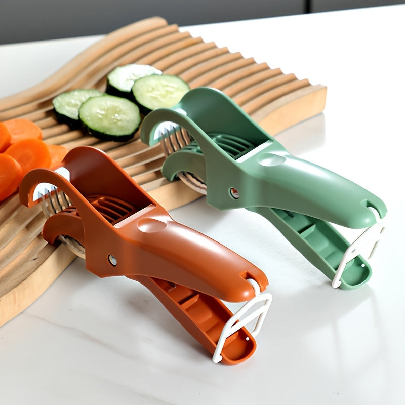 SwiftSlice - Multifunctional Fruit & Vegetable Slicer Slice, Dice, and Julienne with Precision | Sharp Stainless Steel Blades for Effortless Cutting
