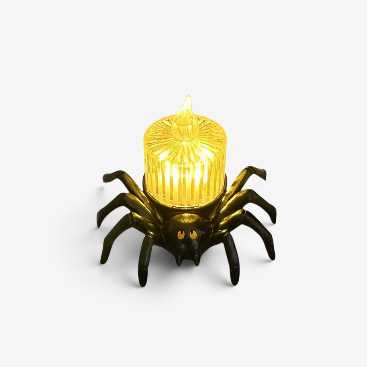 Halloween Spider Candle Holders with Unique Designs