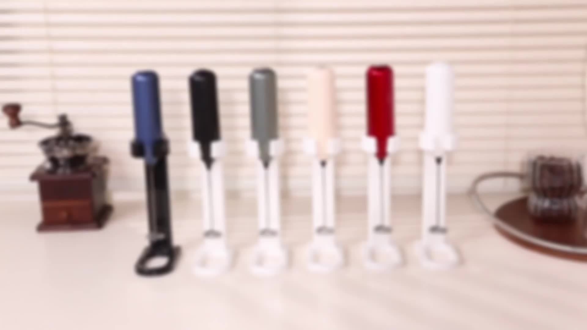 DrinkMixer - Battery-Operated Handheld Milk Frother Effortless Frothing for Barista-Quality Drinks | One-Touch Operation for Smooth, Creamy Texture