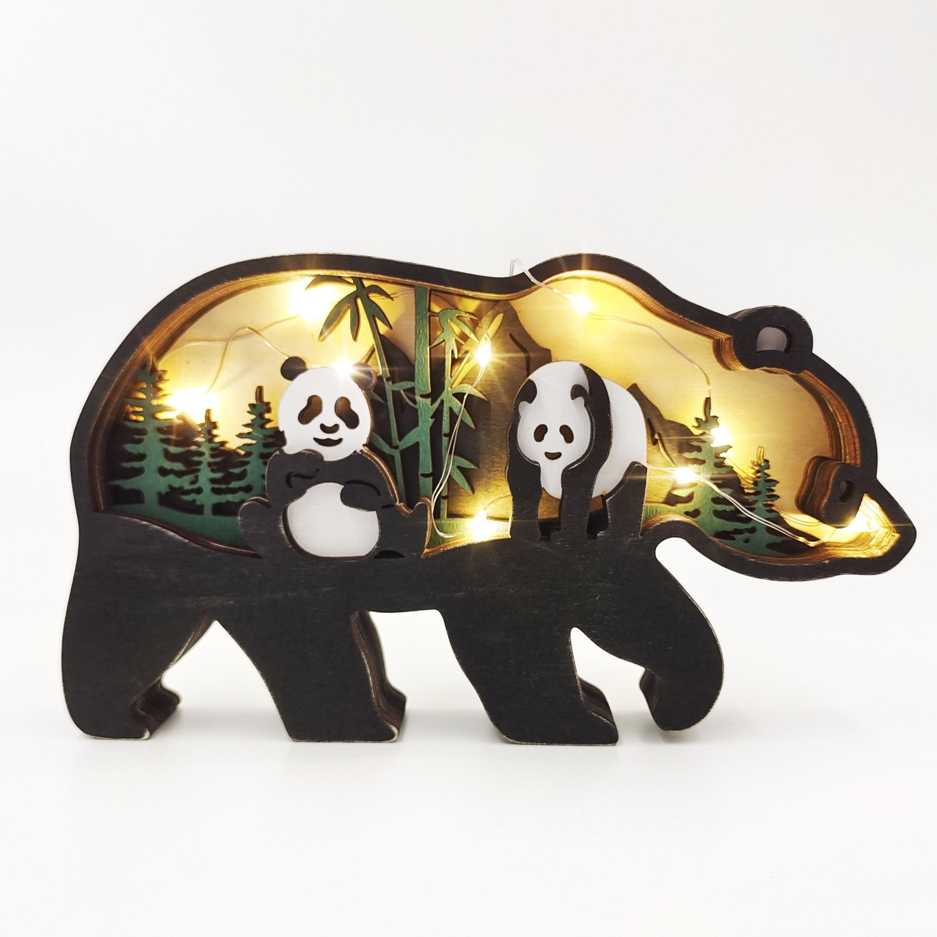 Everly 3D Handcrafted Wooden Animal Sculpture – Unique Art Decor & Gift