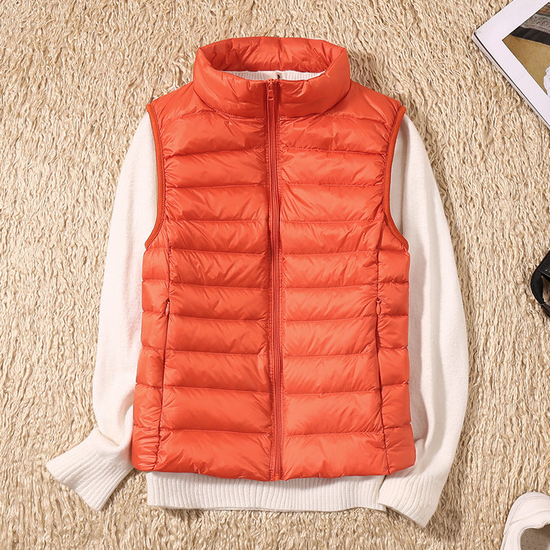 Women’s Sleeveless Zip-Up Jacket
