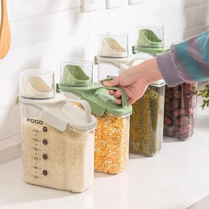 NeatStore - Smart Food Storage Containers Airtight, Stackable Design for Organized Pantry | Easy-Pour Spout for Mess-Free Dispensing | Durable, BPA-Free, and Food-Safe Storage Solution