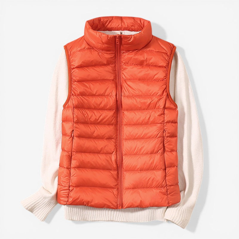 Women’s Sleeveless Zip-Up Jacket