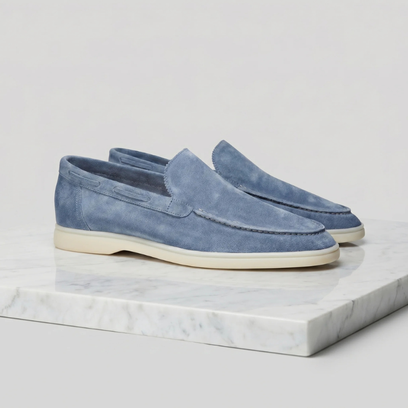 Men's Slip-On Loafers with Classic Design