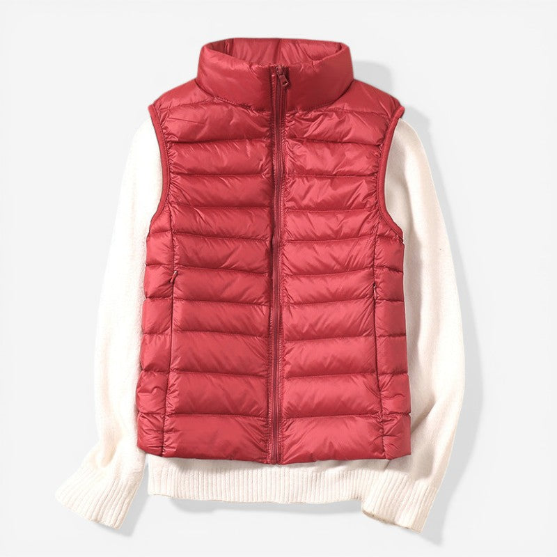 Women’s Sleeveless Zip-Up Jacket