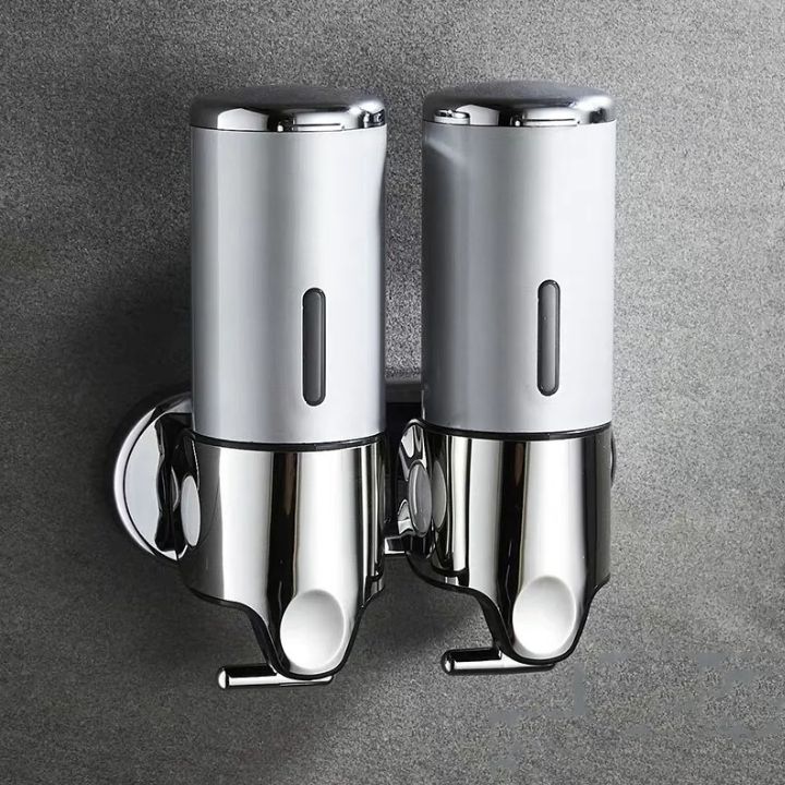 Luxora - Elegant Wall-Mounted Soap and Lotion Dispenser