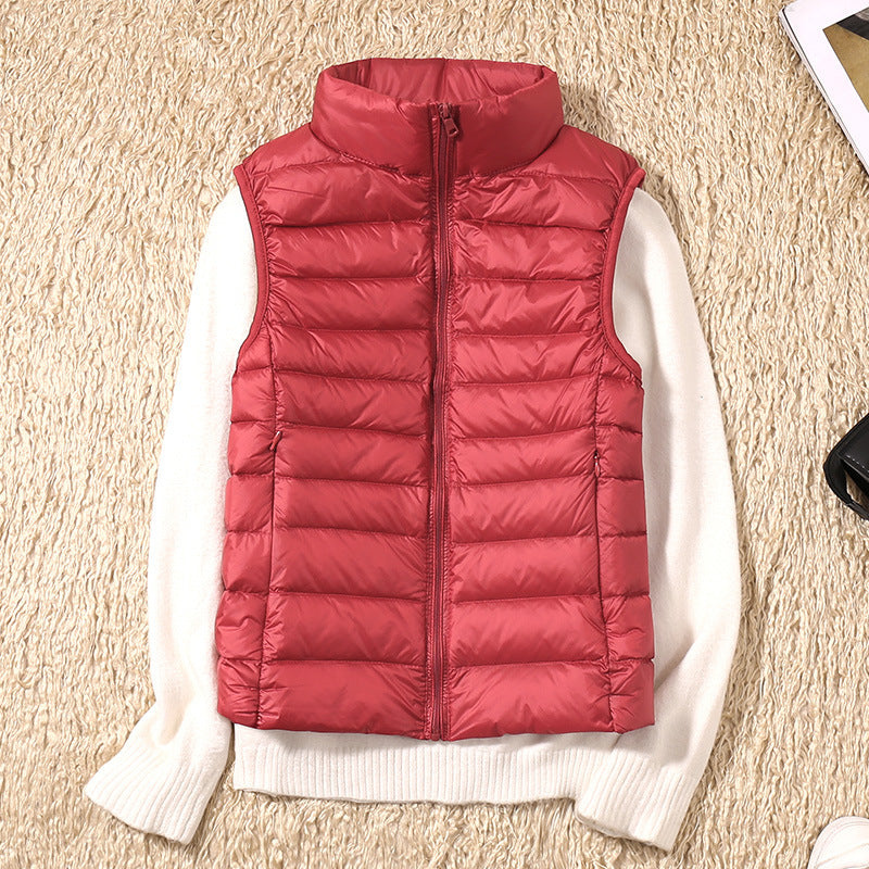 Women’s Sleeveless Zip-Up Jacket