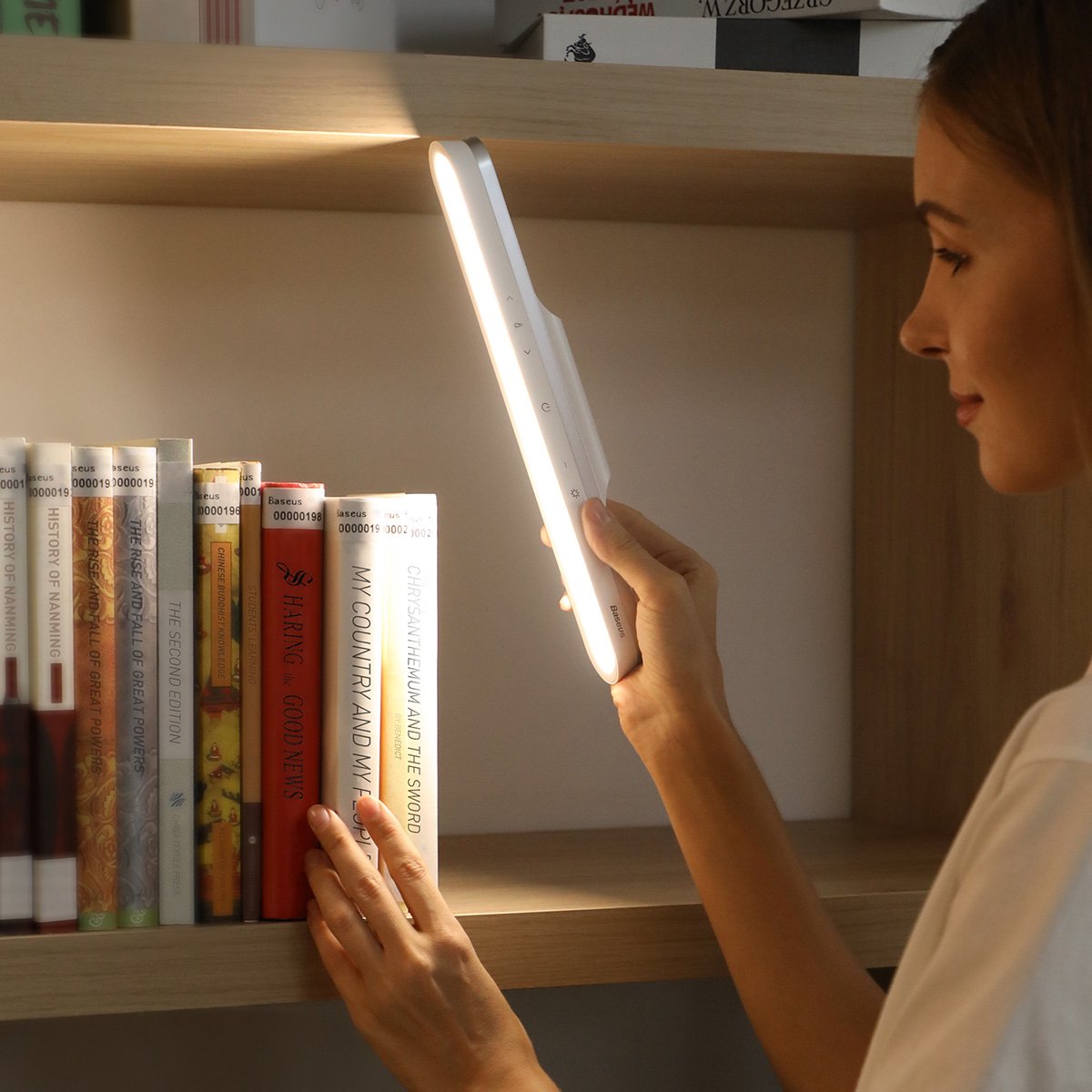 LumiGlow- Portable & Stylish Smart Lighting with Remote Control | Adjustable Brightness & Color Temperature | Easy Stick-On Installation for Any Space