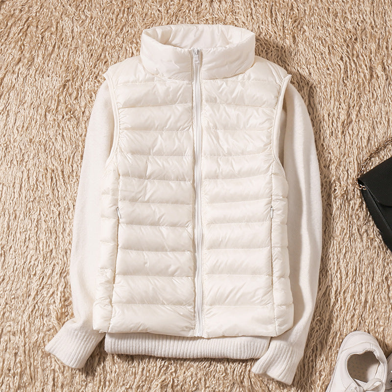 Women’s Sleeveless Zip-Up Jacket