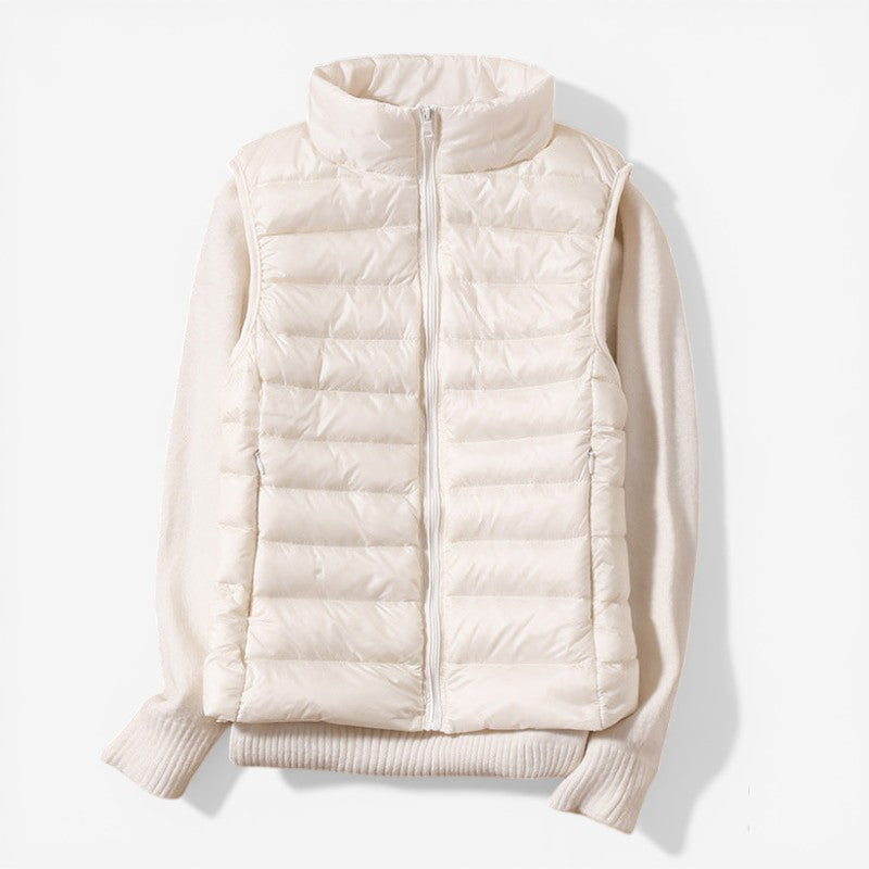 Women’s Sleeveless Zip-Up Jacket