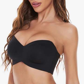 BareLisse - Női pánt nélküli bandeau melltartó levehető pántokkal