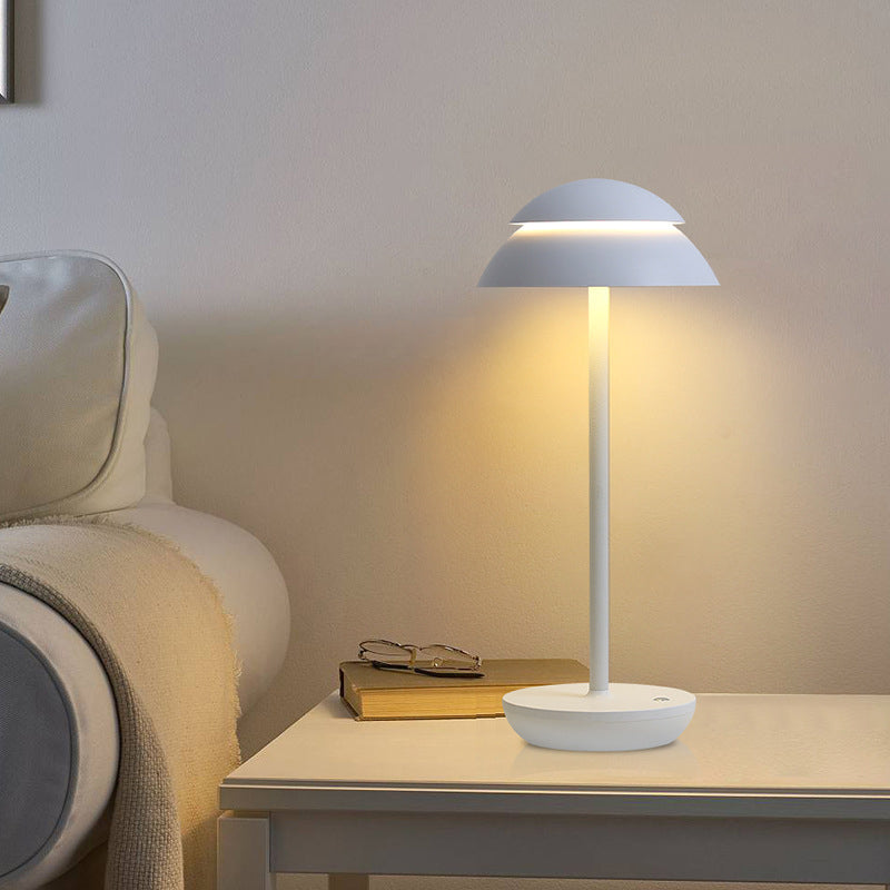 LumeTouch - Modern Minimalist Cordless Touch Lamp Sleek Contemporary Design for Any Decor | Touch Control with Adjustable Brightness for Every Mood | Energy-Efficient LED Glow for Bedside, Desk or Living Space