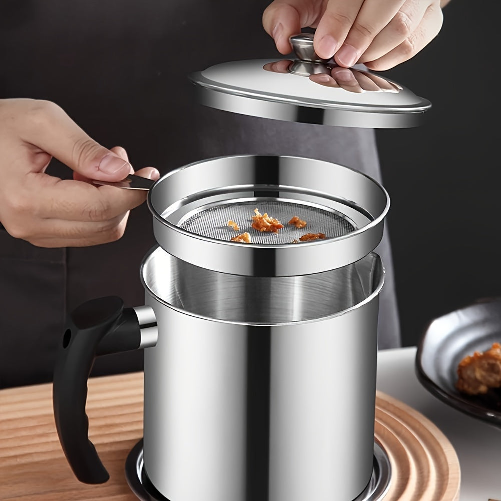 PureOil - Stainless Steel Oil Storage Container