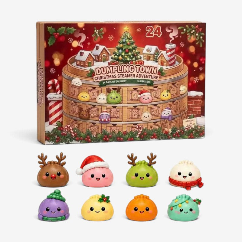 Sensimas - Squishy érzékelési játék adventi naptár 24 meglepetéssel