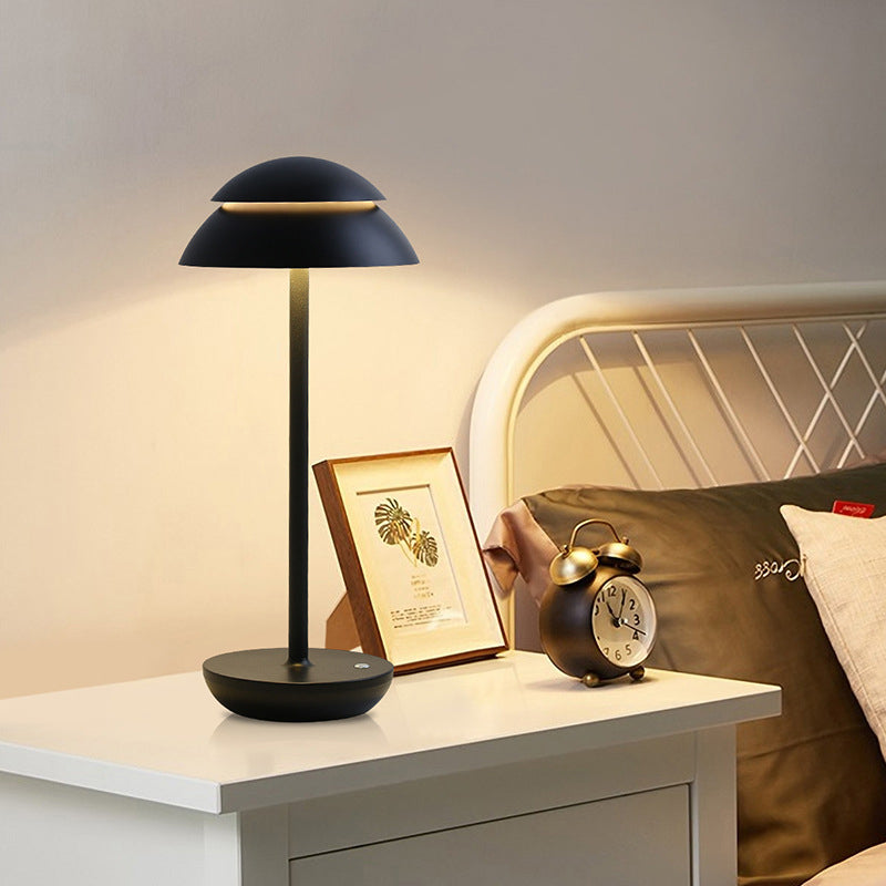 LumeTouch - Modern Minimalist Cordless Touch Lamp Sleek Contemporary Design for Any Decor | Touch Control with Adjustable Brightness for Every Mood | Energy-Efficient LED Glow for Bedside, Desk or Living Space