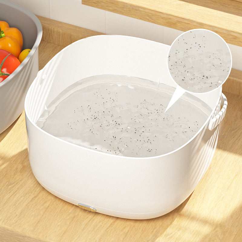 PureWash - Ultrasonic Multifunctional Produce Cleaner Chemical-Free Deep Cleaning for Fruits and Vegetables | Portable, Compact, and Easy-to-Use with One-Touch Operation