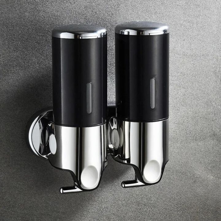 Luxora - Elegant Wall-Mounted Soap and Lotion Dispenser