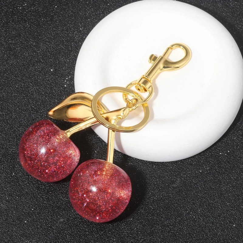 Cherry Pendant Keychain