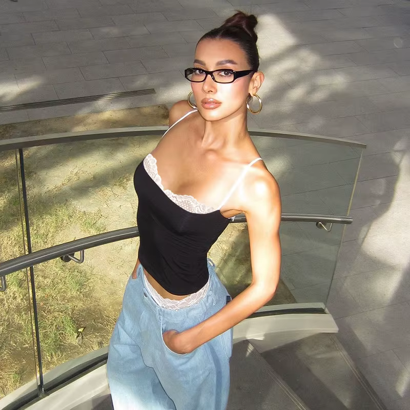 Chic Backless Off Shoulder Crop Top for Women