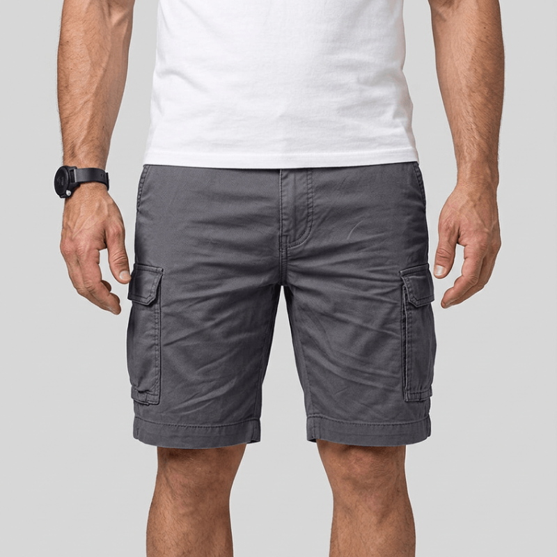 Men's Casual Shorts with Belt Loops