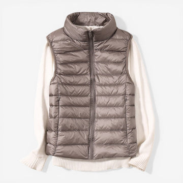 Women’s Sleeveless Zip-Up Jacket