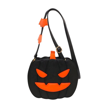 Juna Halloween Pumpkin Crossbody Bag – Adjustable Strap & Festive Design