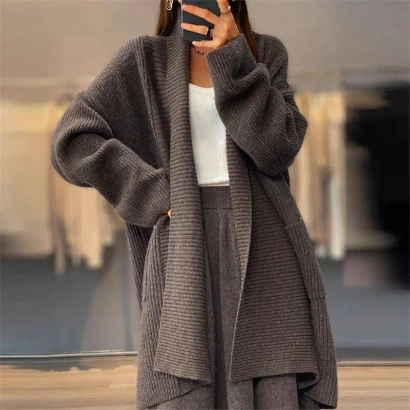 Women’s Oversized Long Sleeve Cardigan