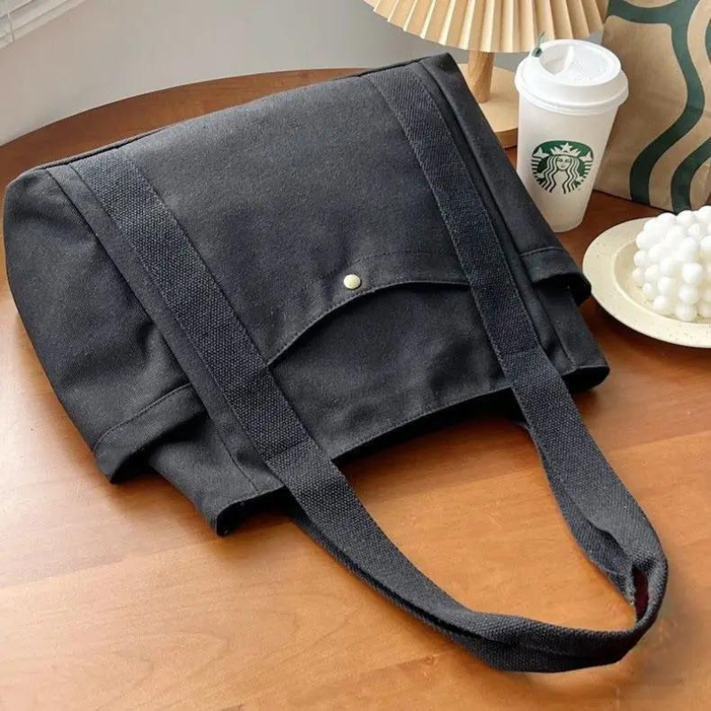 Multi Compartment Structured Tote Bag