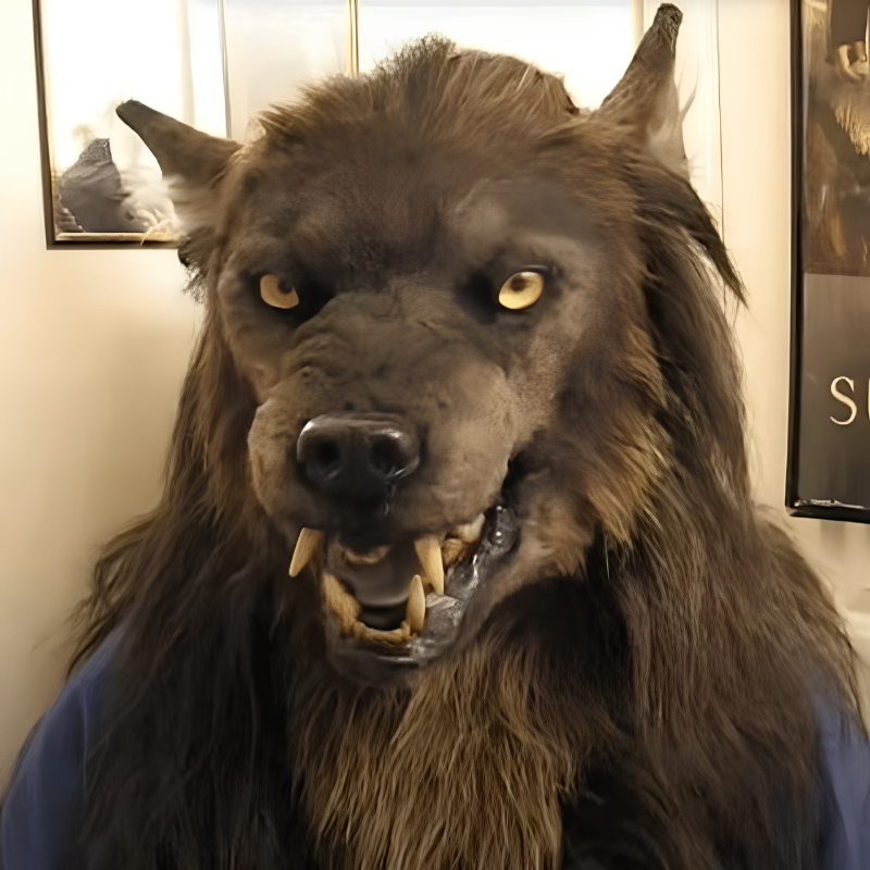 Realistic Adult Werewolf Mask