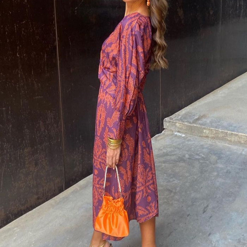 Women’s Floral Print Maxi Dress