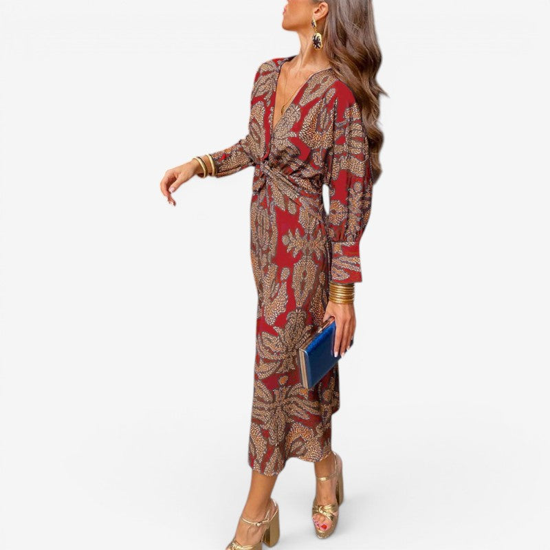Women’s Floral Print Maxi Dress