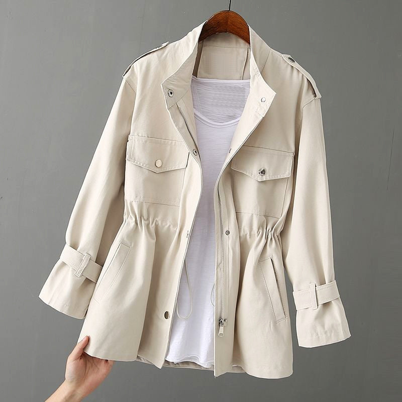 Women’s Long Sleeve Zip-Up Jacket with Pockets