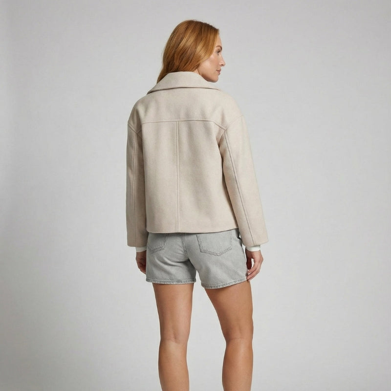 Short Double-Breasted Jacket