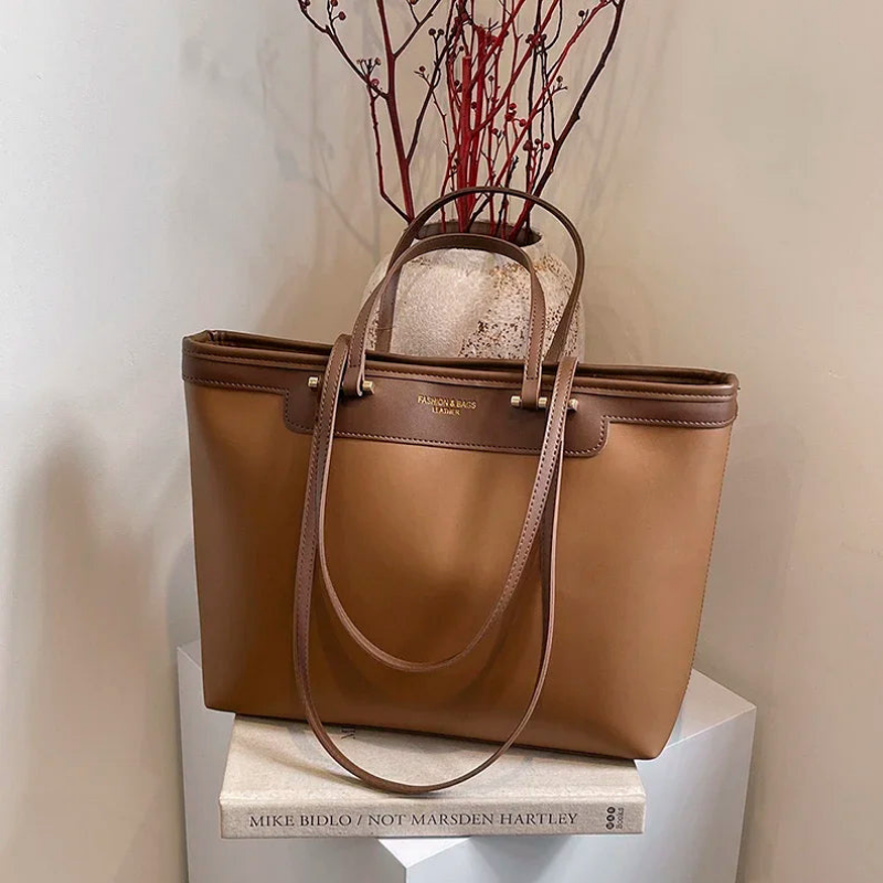 Large Capacity Double Handle Shoulder Bag