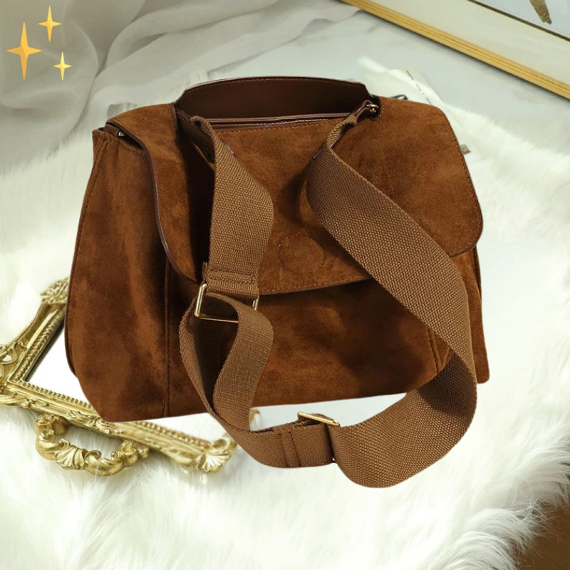 Retro Frosted Shoulder Bag