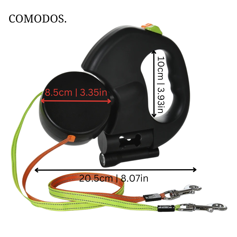 DuoStride Dog Leash | Effortless Walks with Your Dog