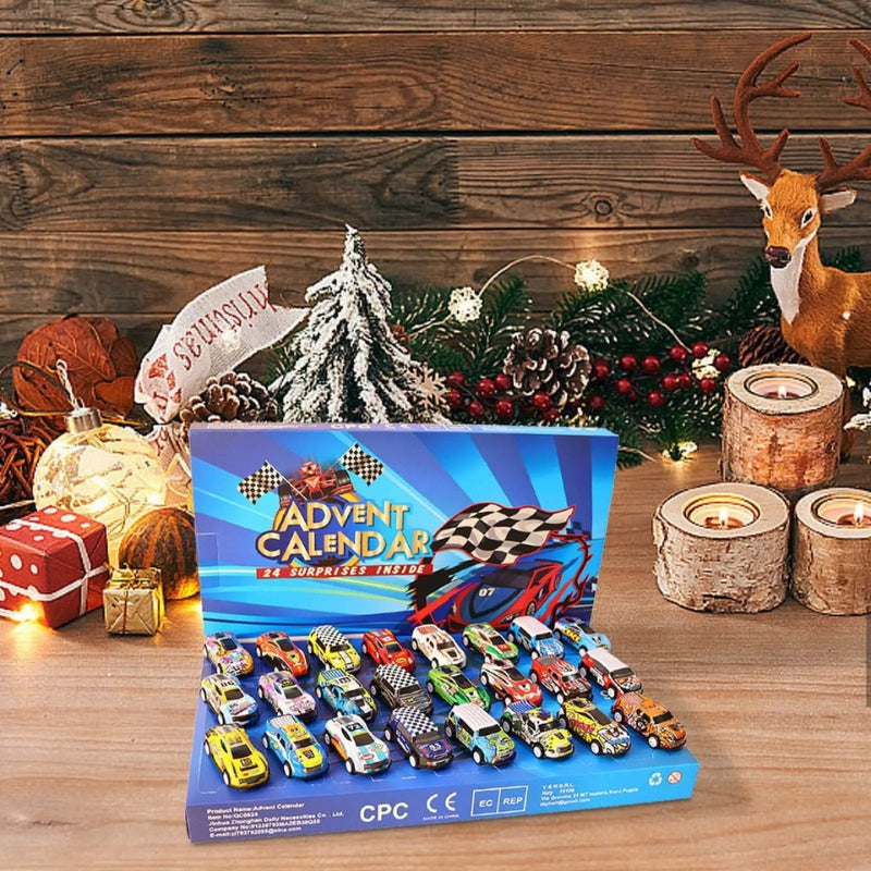 Wheelora - Adventi naptár mini játékautókkal