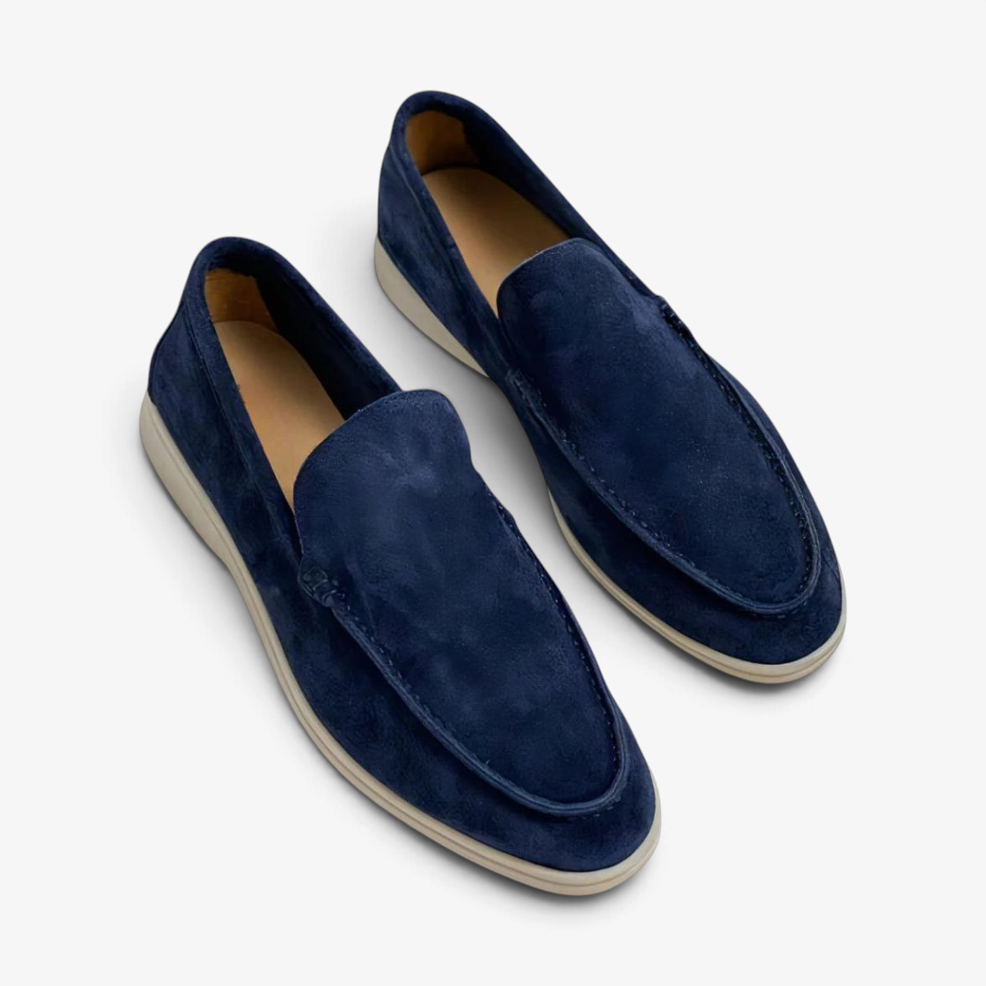 Loafena – Kerek orrú loafer bőr felsőrésszel