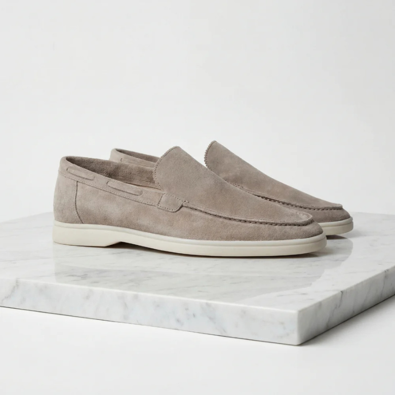 Men's Slip-On Loafers with Classic Design
