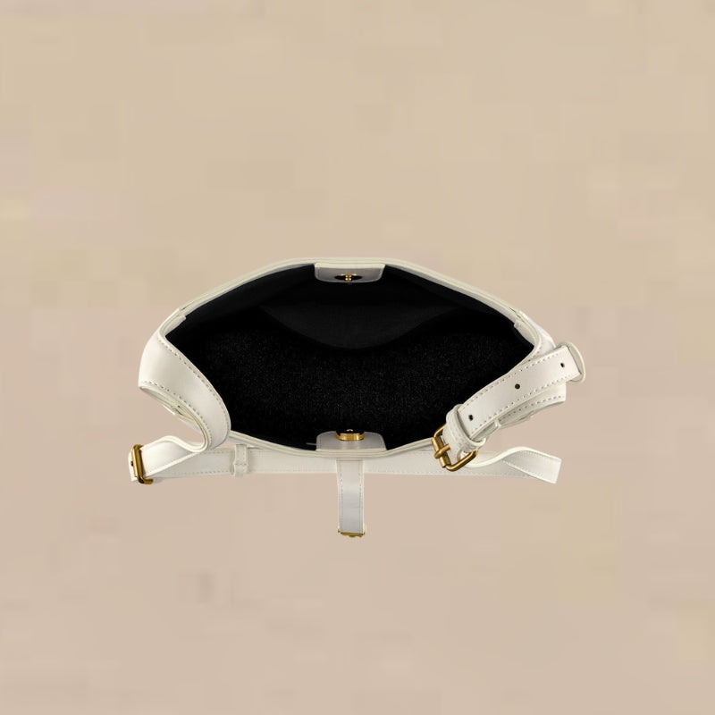 Buckle Closure Shoulder Bag