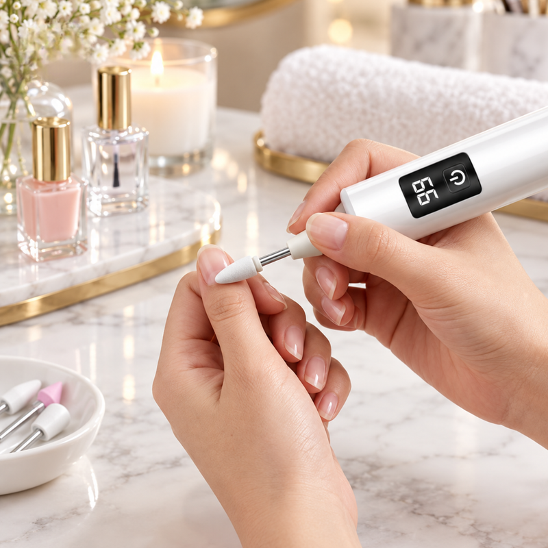 Nailtempo - Elektromos körömreszelő digitális sebességszabályzóval