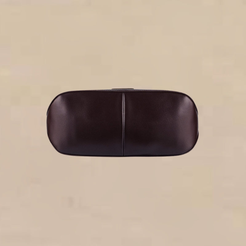 Buckle Closure Large Capacity Handbag