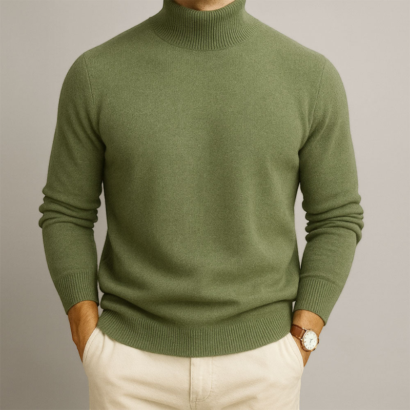 Men's Classic Round Neck Knit Sweater