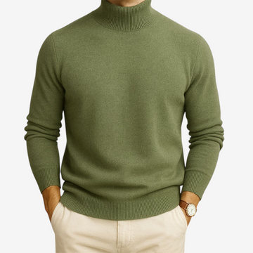 Men's Classic Round Neck Knit Sweater