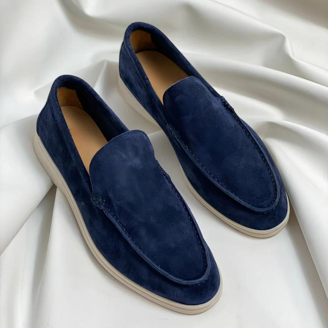 Loafena – Kerek orrú loafer bőr felsőrésszel
