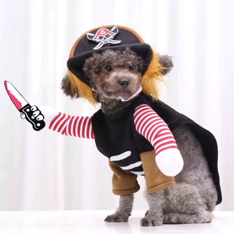 PawPirate - Kalózjelmez kutyáknak vidám Halloweenre