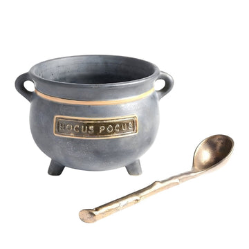 Hex Cauldron – Serving Tray in the shape of a Halloween cauldron