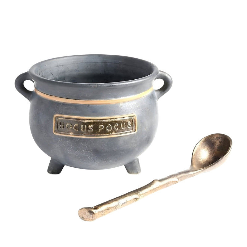 Hex Cauldron – Serving Tray in the shape of a Halloween cauldron