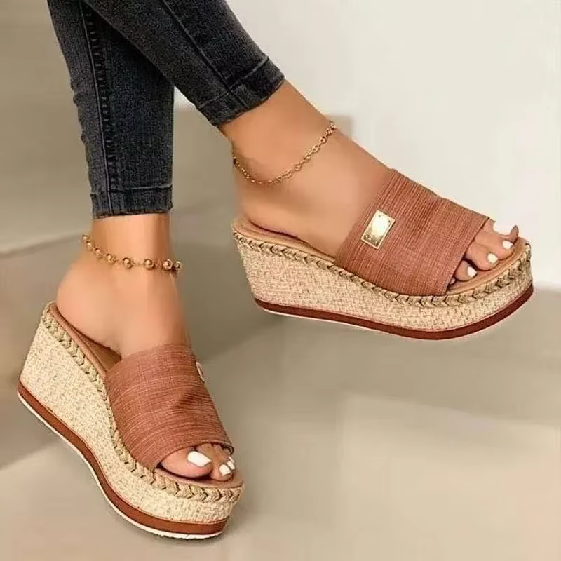 Open Toe Wedge Sandals